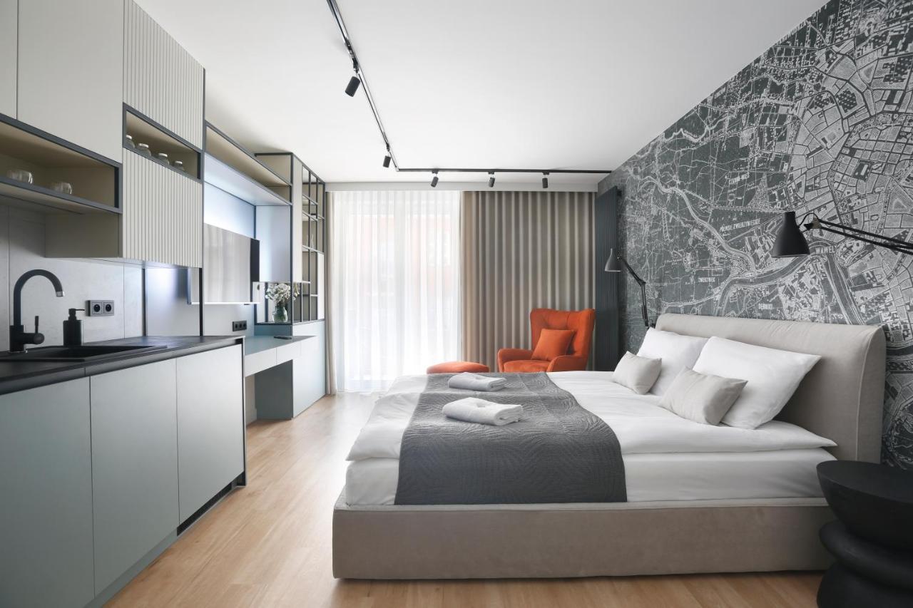 Deluxe Studio Cracow Arianska By Noclegi Renters Kraków Exteriör bild