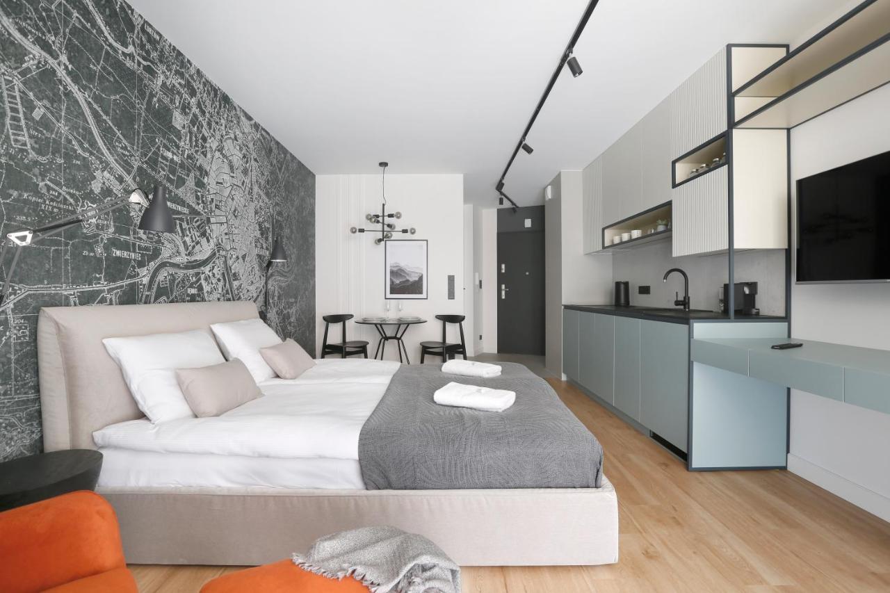 Deluxe Studio Cracow Arianska By Noclegi Renters Kraków Exteriör bild